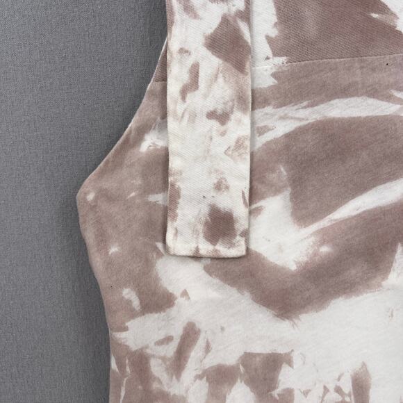 ERRANT Overall Dress Womens Small Brown Tie Dye Cotton Knit Adjustable Straps - Picture 12 of 15